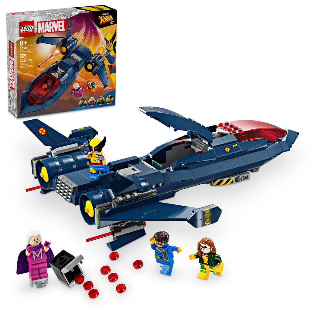 76281 X-Men X-Jet (Case of 3)