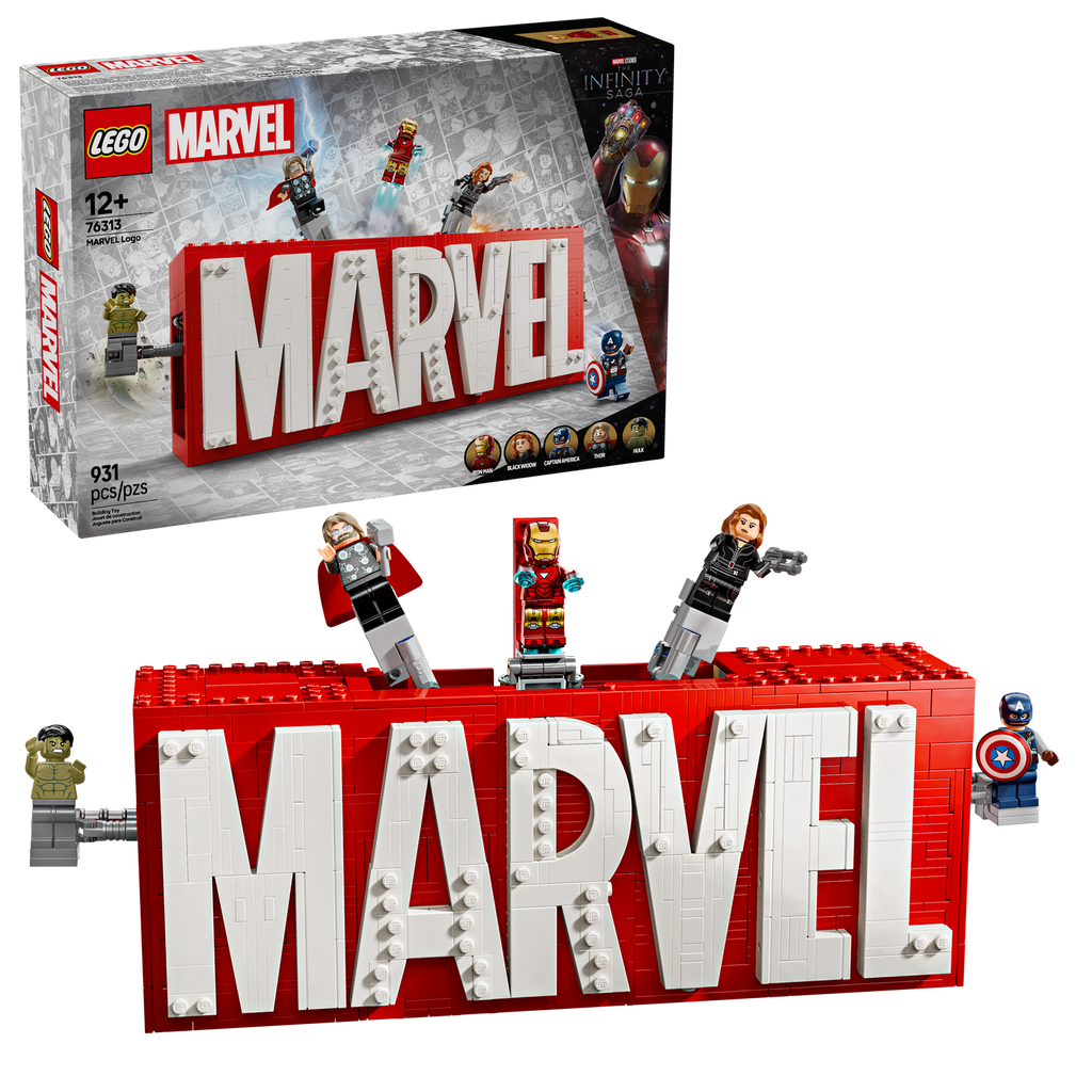76313 MARVEL Logo & Minifigures (Case of 2)
