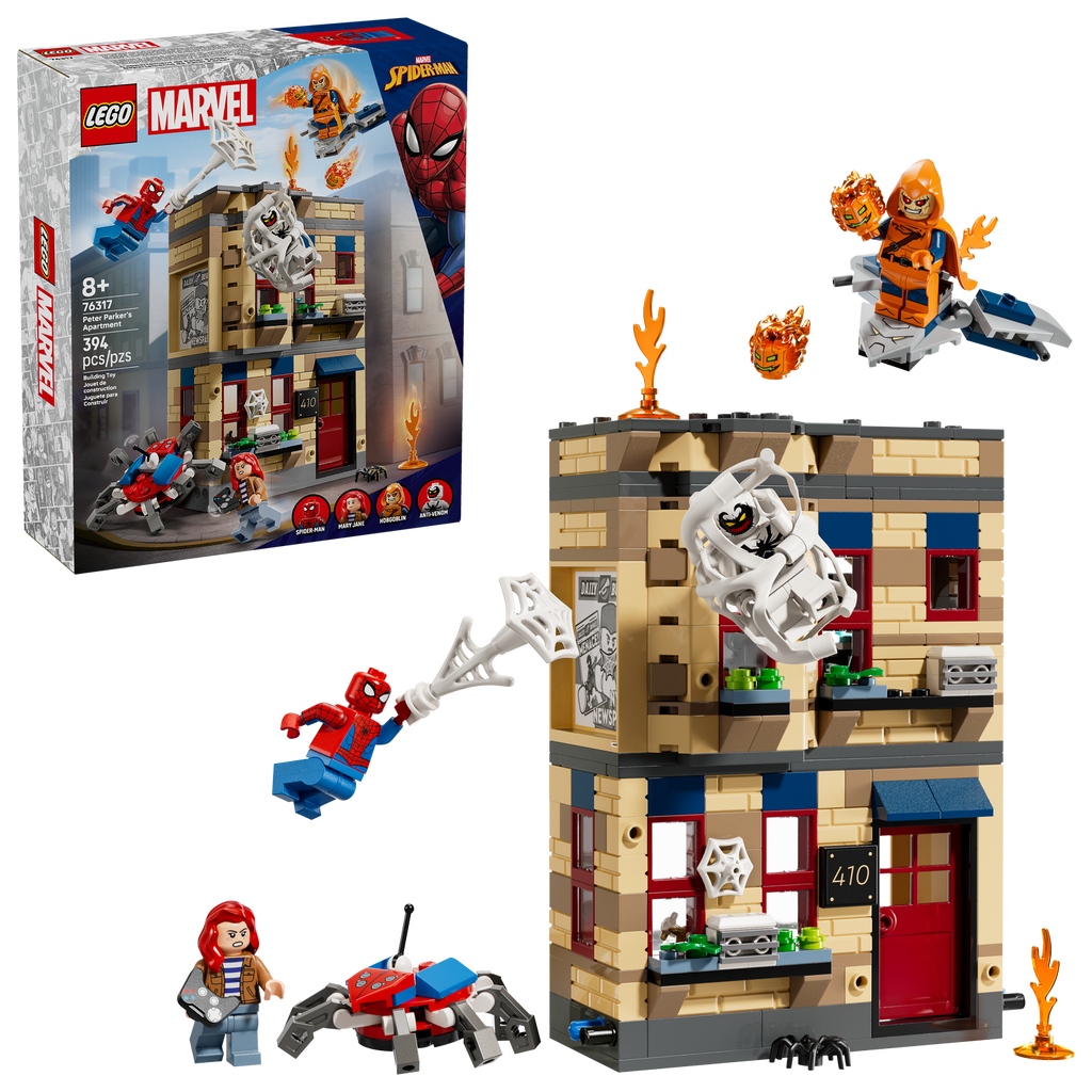 76317 Peter Parkers Apartment (Case of 3)