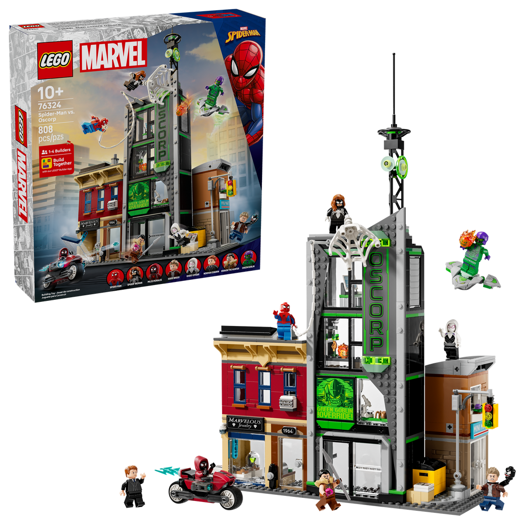 76324 Spider-Man vs. Oscorp (Case of 2)