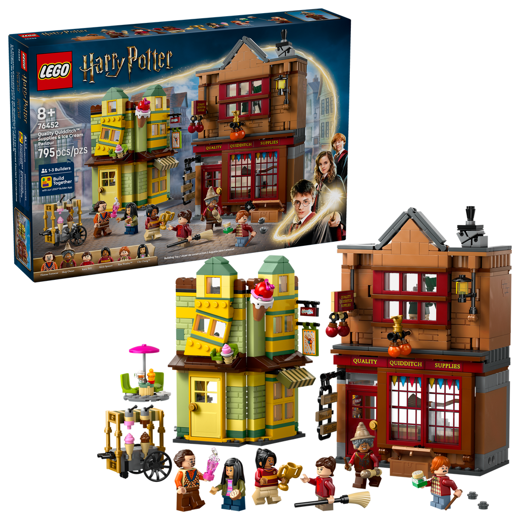 76452 Quality Quidditch™ Supplies & Ice Cream Parlour (Case of 3)