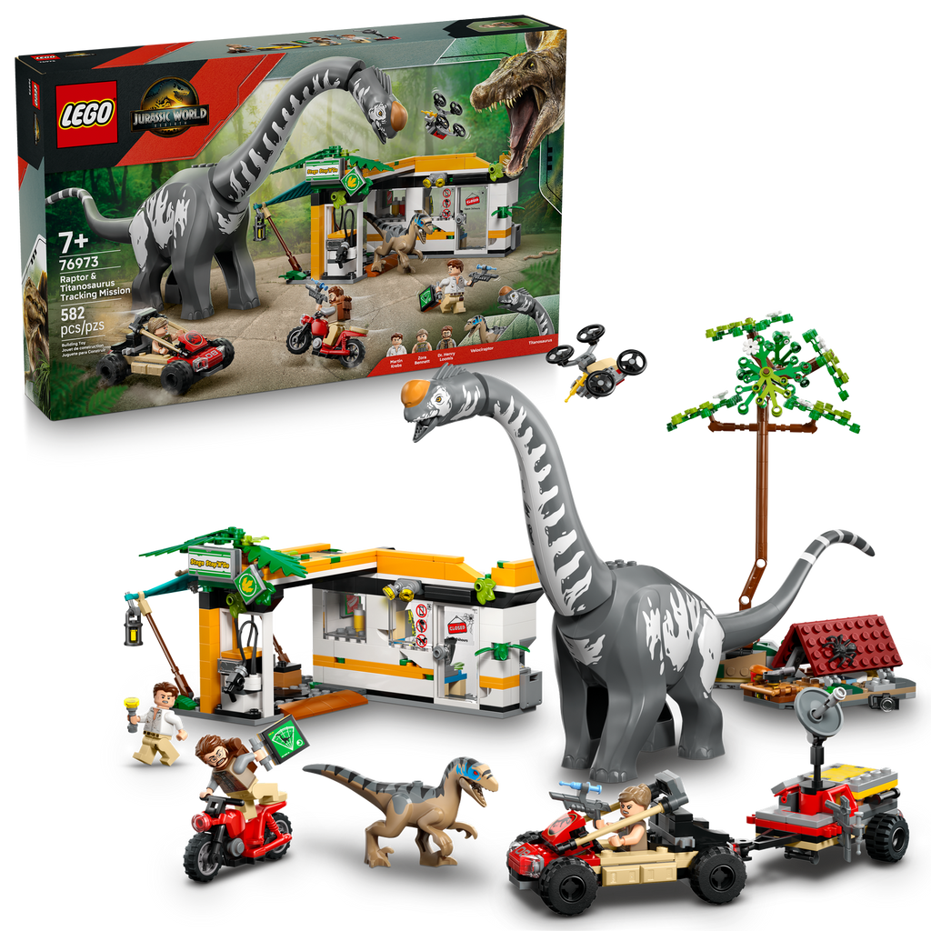 76973 Raptor & Titanosaurus Tracking Mission (Case of 3)