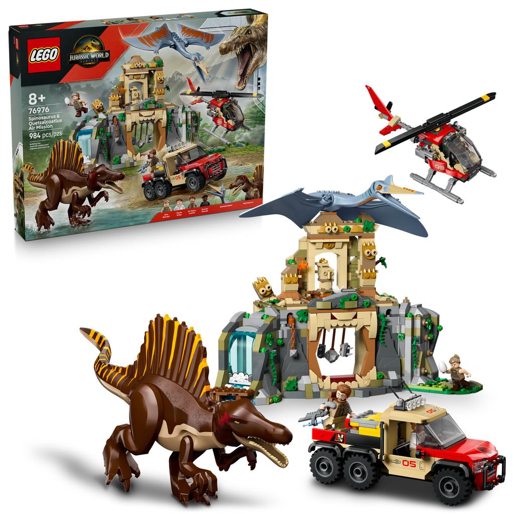 76976 Spinosaurus & Quetzalcoatlus Air Mission (Case of 1)