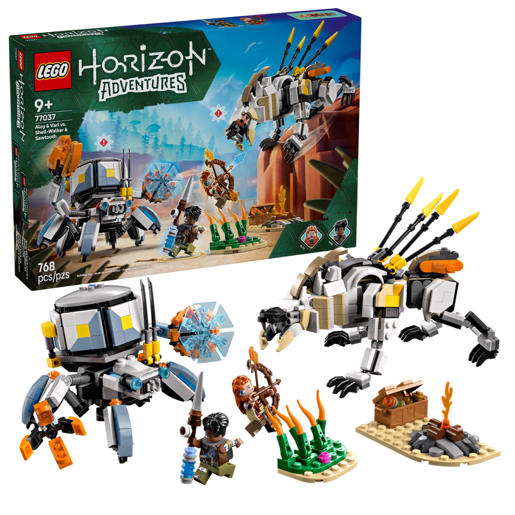 77037 LEGO® Horizon Adventures™ Aloy & Varl vs. Shell-Walker & Sawtooth (Case of 4)