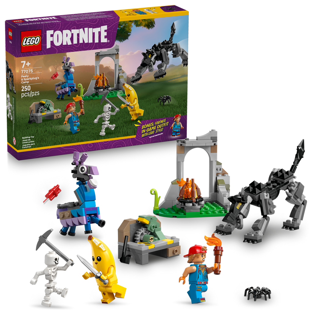 77075 Peely & Sparkplug's Camp (Case of 4)
