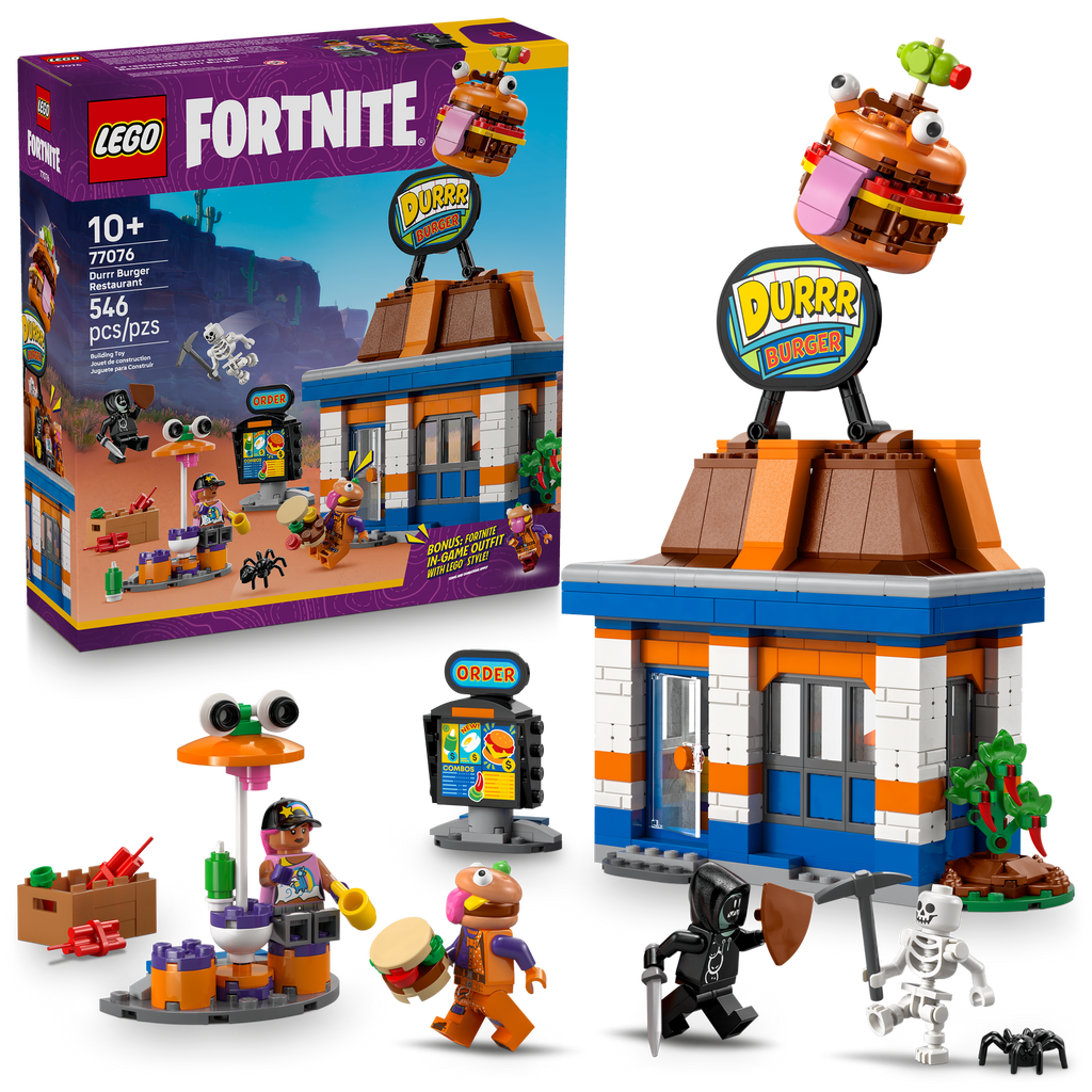 77076 Durrr Burger Restaurant (Case of 3)