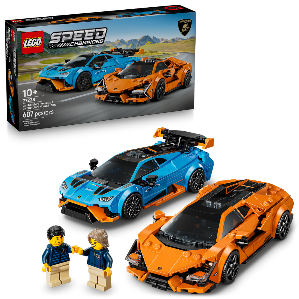 77238 Lamborghini Revuelto & Huracán STO (Case of 3)