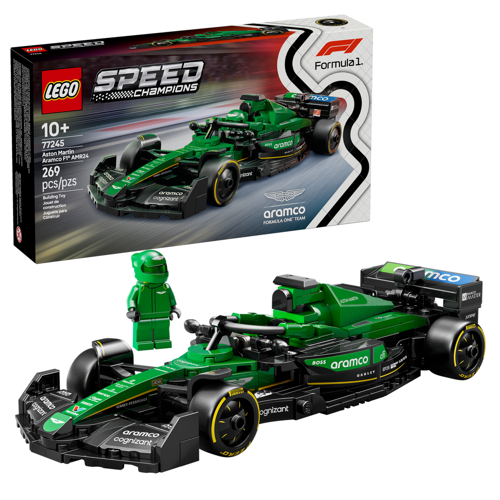 77245 Aston Martin Aramco F1® AMR24 Race Car (Case of 5)