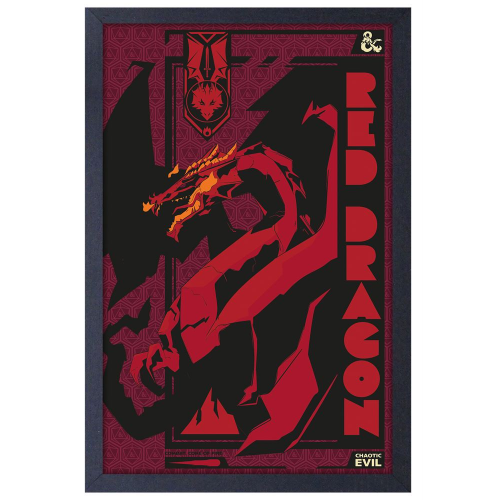 DUNGEONS and DRAGONS - RED DRAGON - 11" x 17" GEL PRINT (Case of 6)