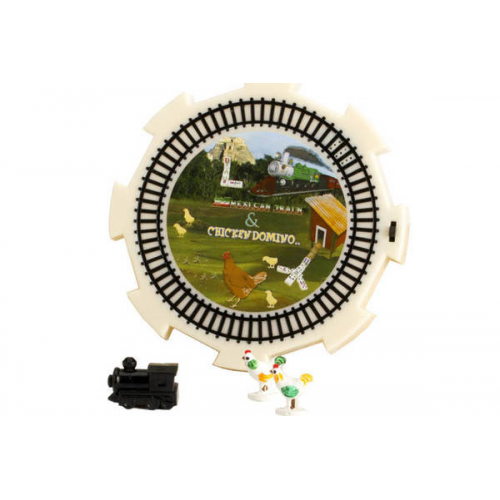 2 IN 1 DOMINO HUB FOR MEXICAN TRAIN & CHICKEN DOM (Case of 24)