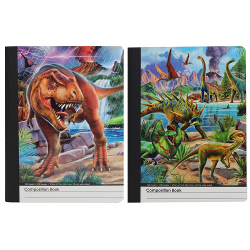 DINOSAURS - COMPOSITION BOOK (Case of 12)