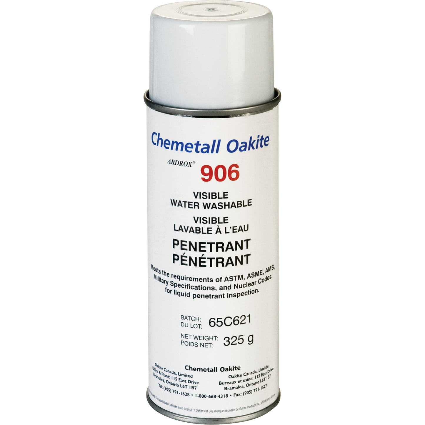Ardrox® - 906 Water Washable Visible Penetrants, Aerosol Can