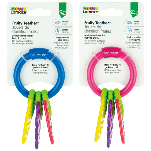 LAMAZE - FRUITY TEETHERS - ASST (Case of 4)