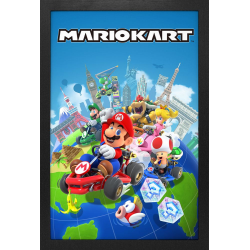 MARIO KART - GLOBE - 11" x 17" GEL PRINT (Case of 6)