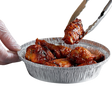 7-Inch Round Disposable Aluminum Foil Take-Out Containers (500-Pack) Mark's Choice