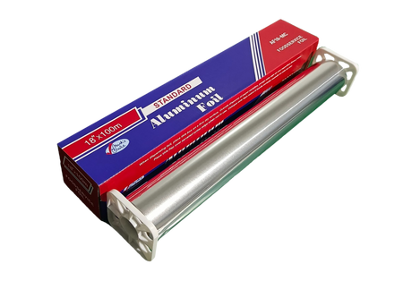 12-Inch Heavy-Duty Aluminum Foil Rolls, 200m Length (6 Rolls/Case) Mark's Choice
