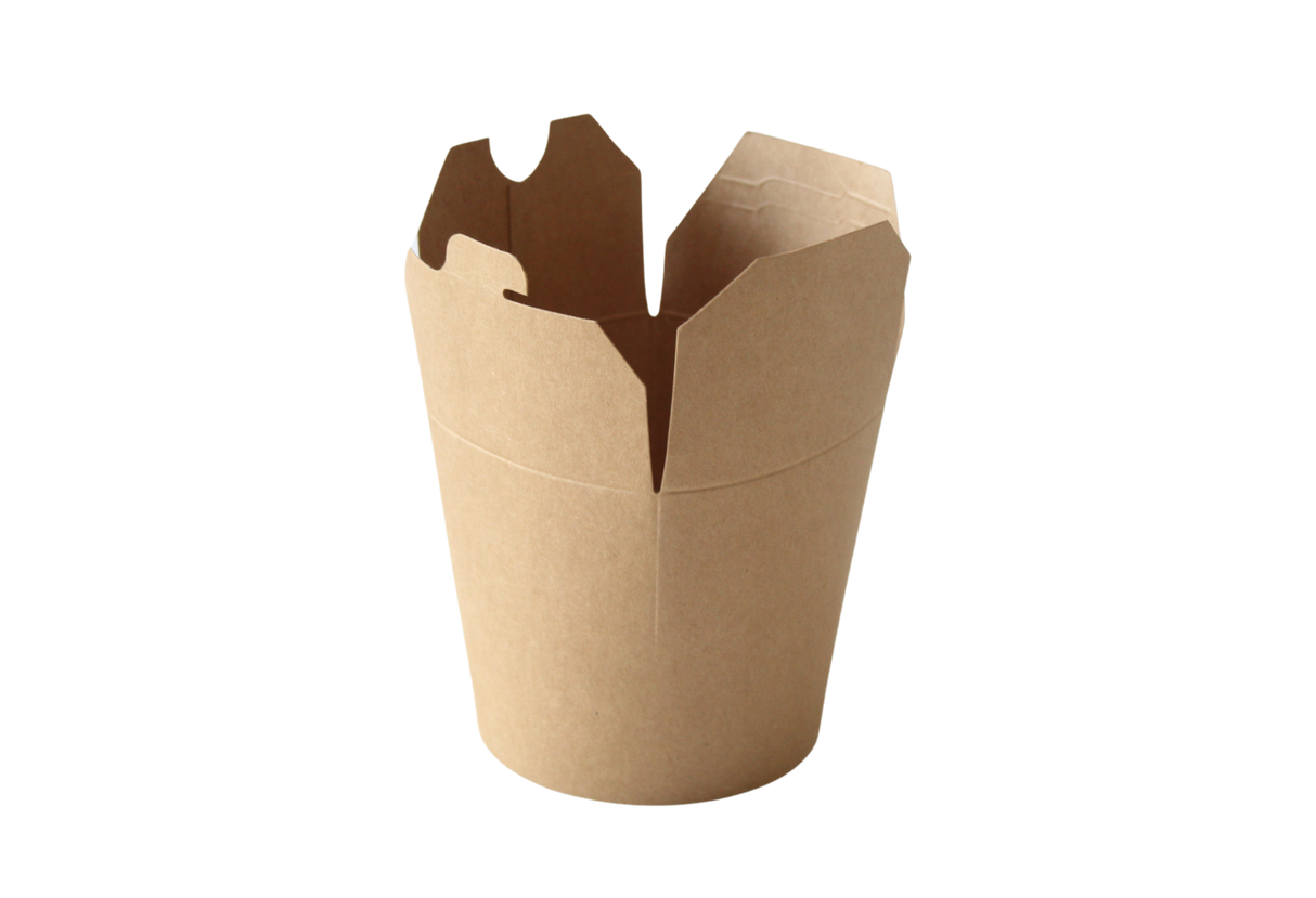 16oz Round Kraft Noodle Box - 500pcs