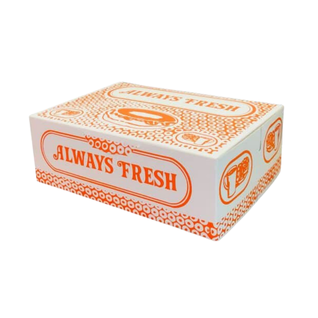 10" x 7" x 3.5" Printed Cake Box - 100/case