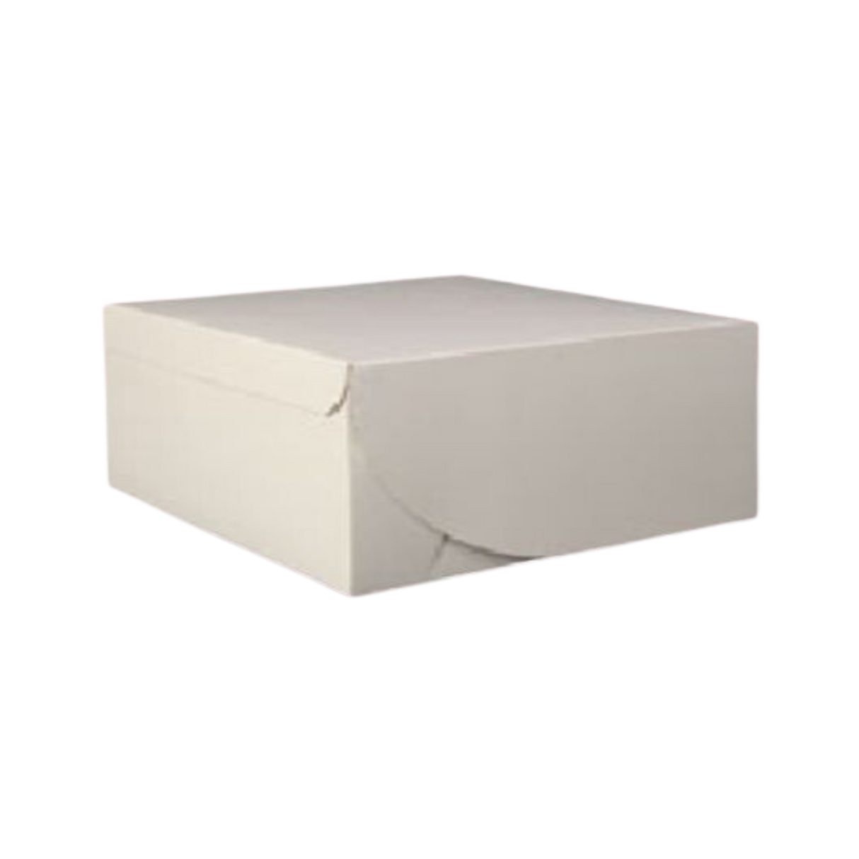 10" x 10" x 5" White Cake Box - 100/case