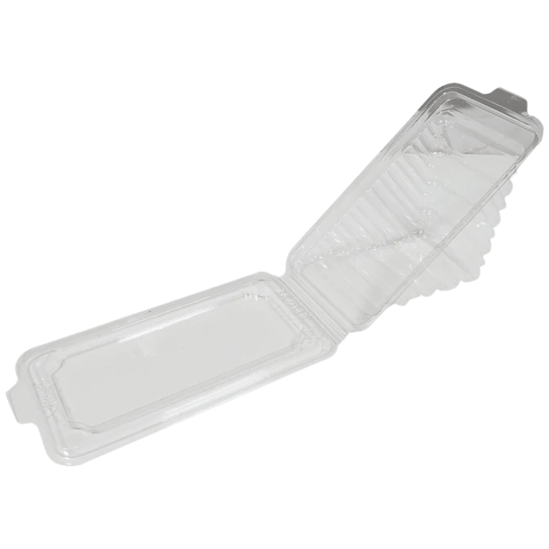 Hinged Narrow PET Sandwich Wedges - 300 pcs