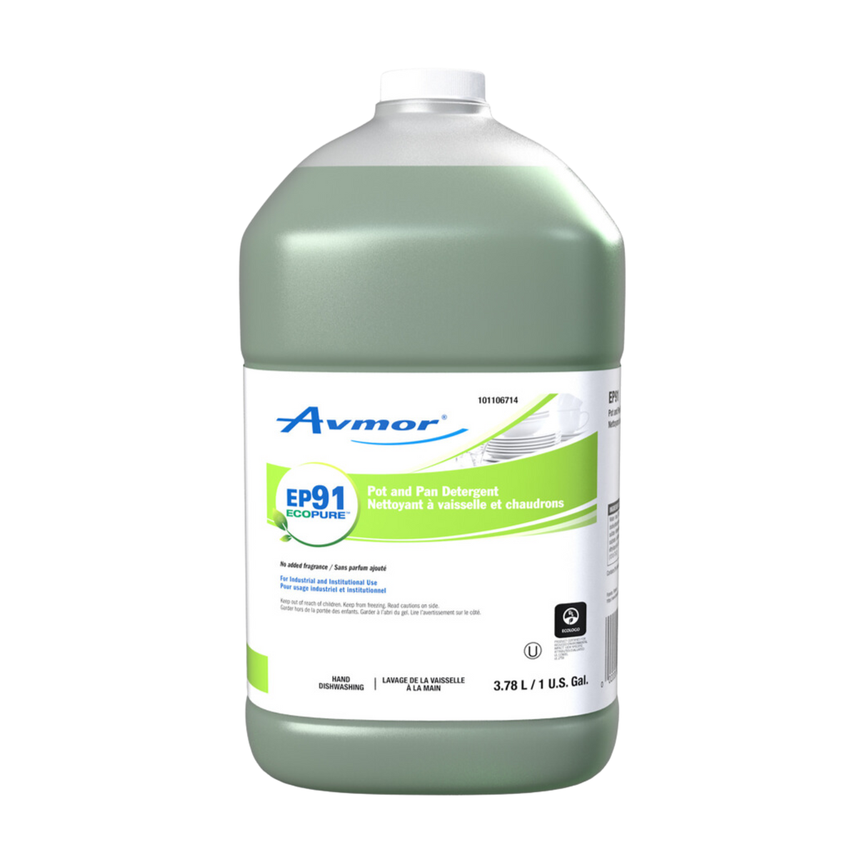 Jug Pot & Pan Detergent Manual Dish Washing Liquid - 3.78L x 4