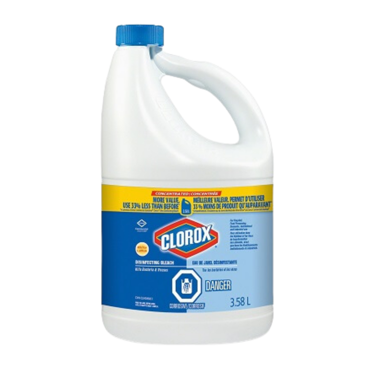 8.25%, Concentrated Bleach - 3.58L x 3