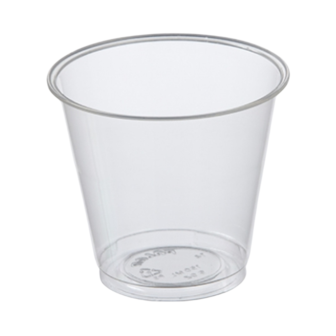 5oz, 5.5g PET Cups - 1000pcs