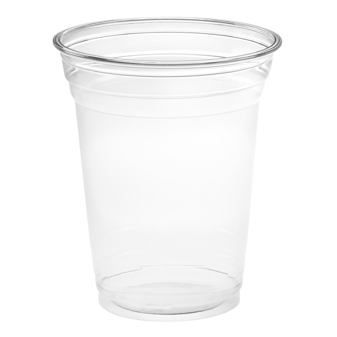 PET Cups - Common Rim Cup, 12 oz, Use Lid CU512LD-NH-A