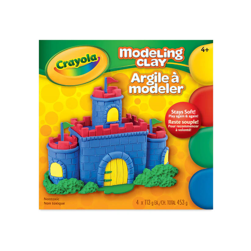 Crayola Modeling Clay 1Lb, Classic Colours