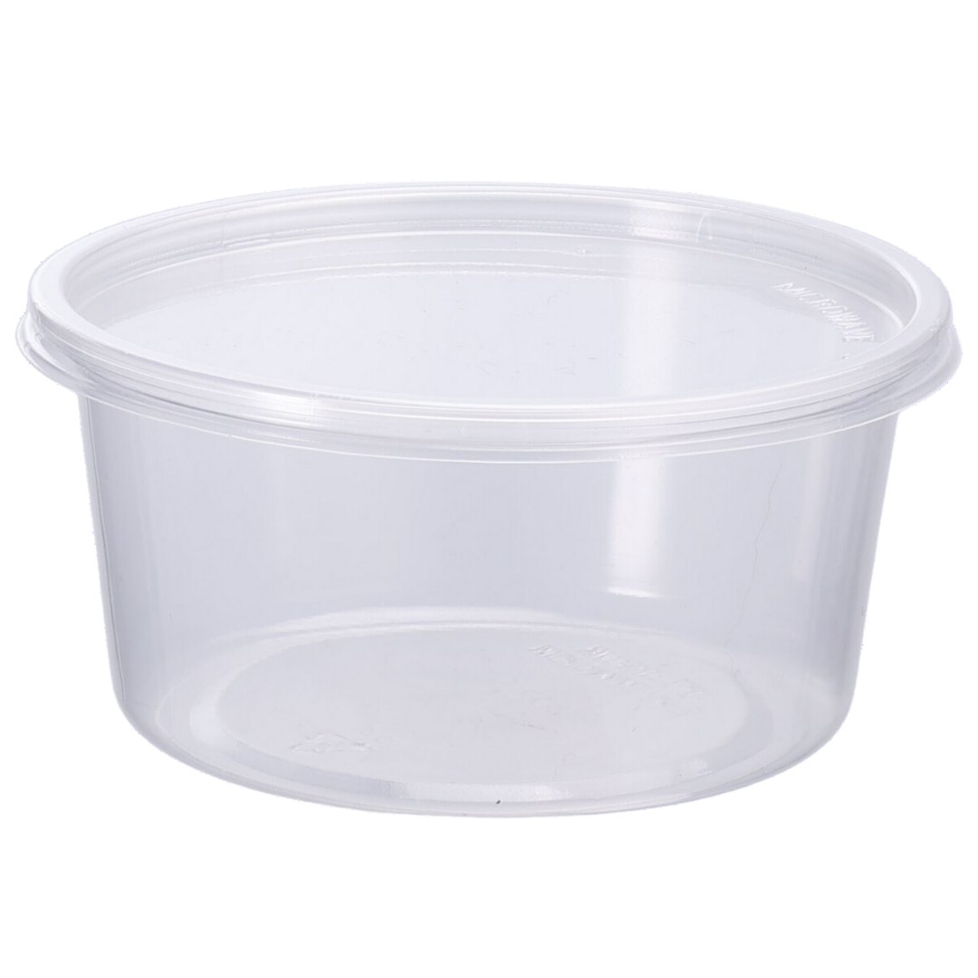 12oz Heavy Deli Container Combo - 240 Sets