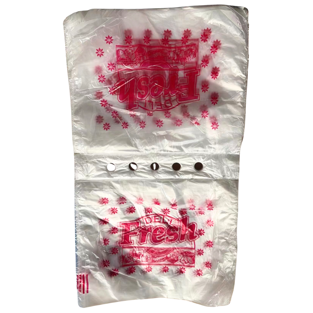 10" x 9"/ 8" x 10" High Density Printed Deli Bags - 2000 pcs