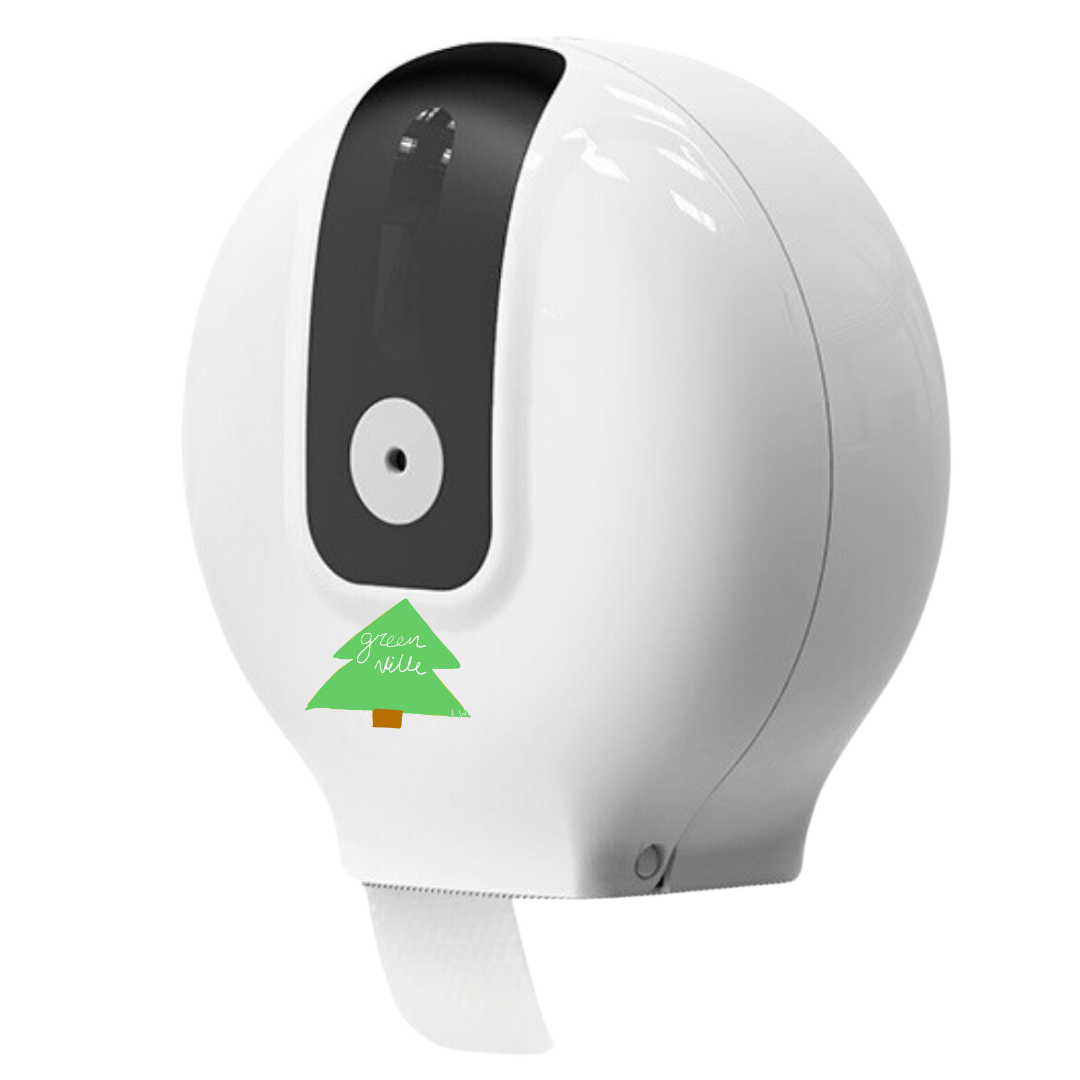 White Dispenser for Single JRT and mini JRT fits rolls up to 1000'