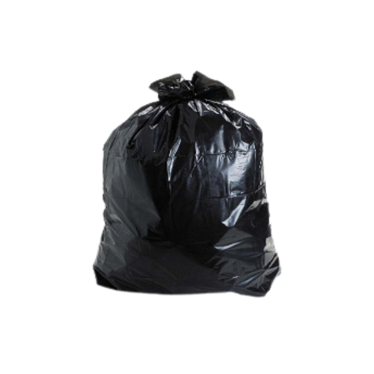 20" x 22" Regular Black Garbage Bags - 500 pcs