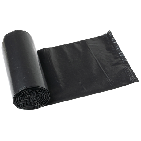 Standard 24" x 22" Black Garbage Bags (500-Count Case) Price Group