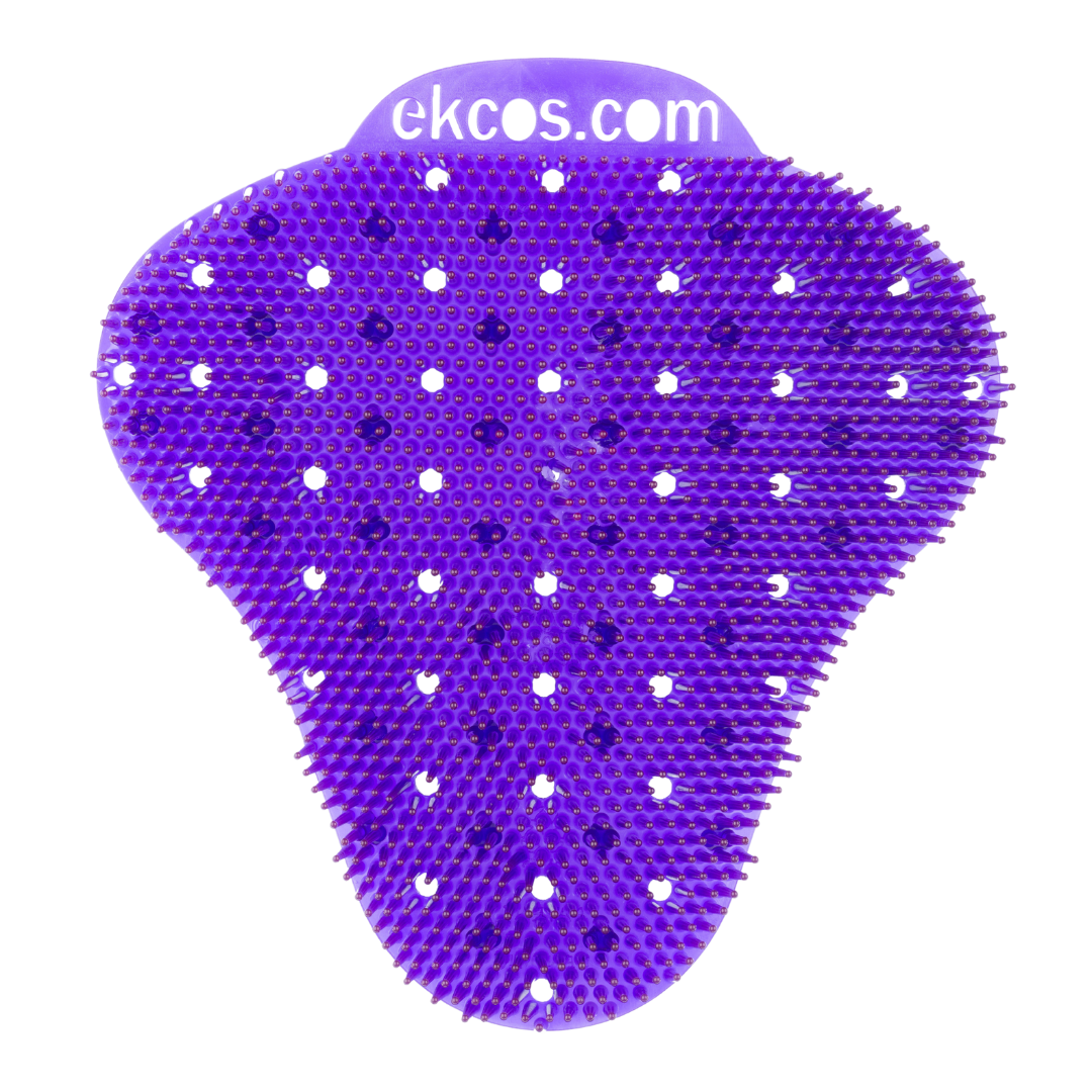 Purple Lavender Urinal Screens, Lasts 60 Days - 2 pcs/bag, 6 bg/bx