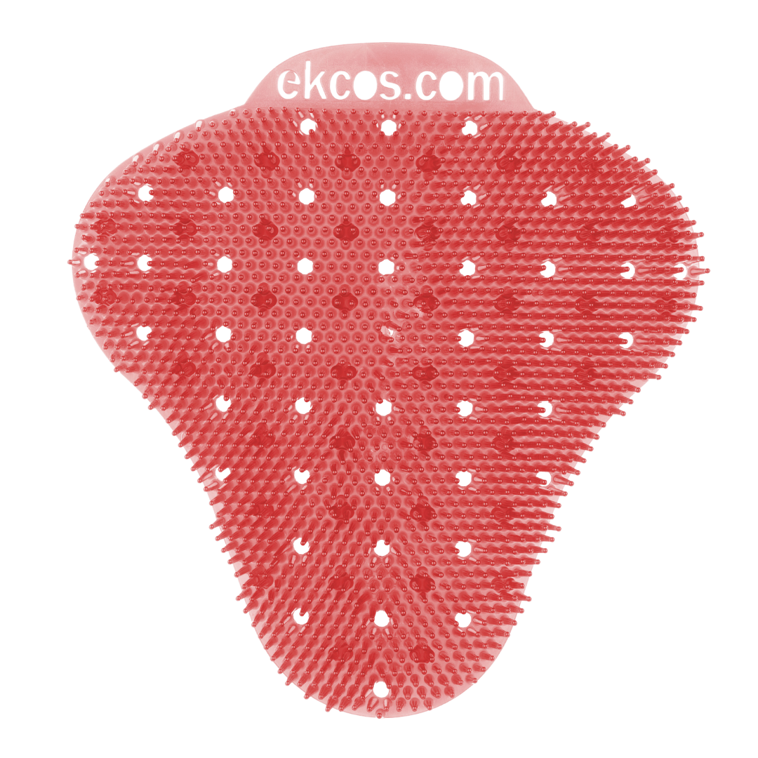 Red Passion Urinal Screens, Lasts 60 Days - 2 pcs/bag, 6 bg/bx