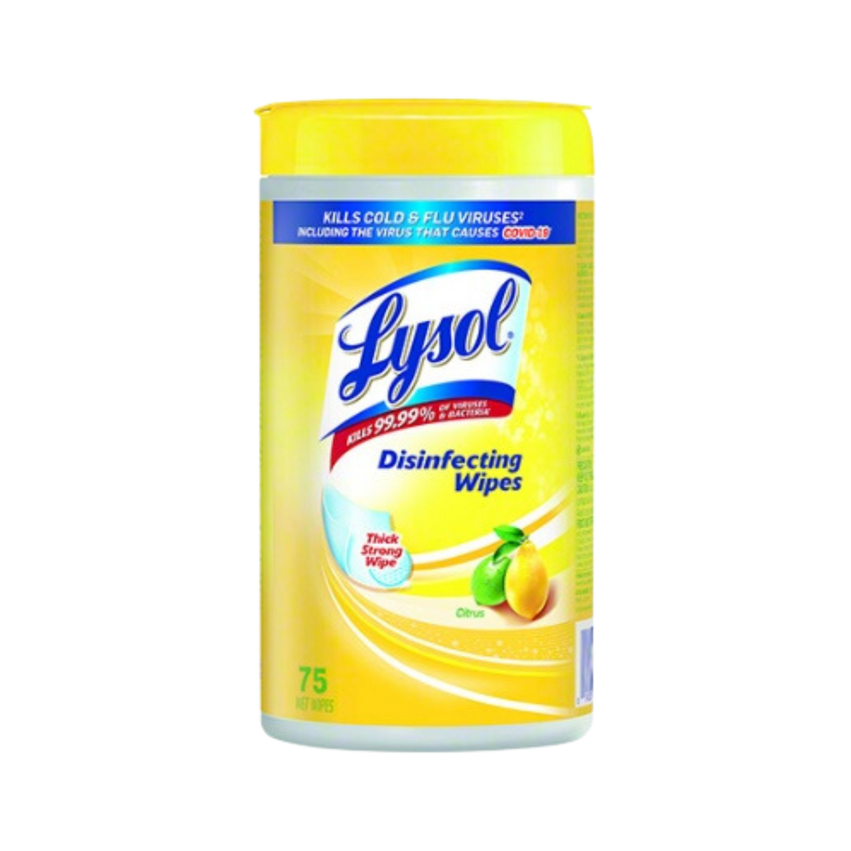 Citrus Disinfecting Wipes in a Canister) - 75 CT (6/mc)