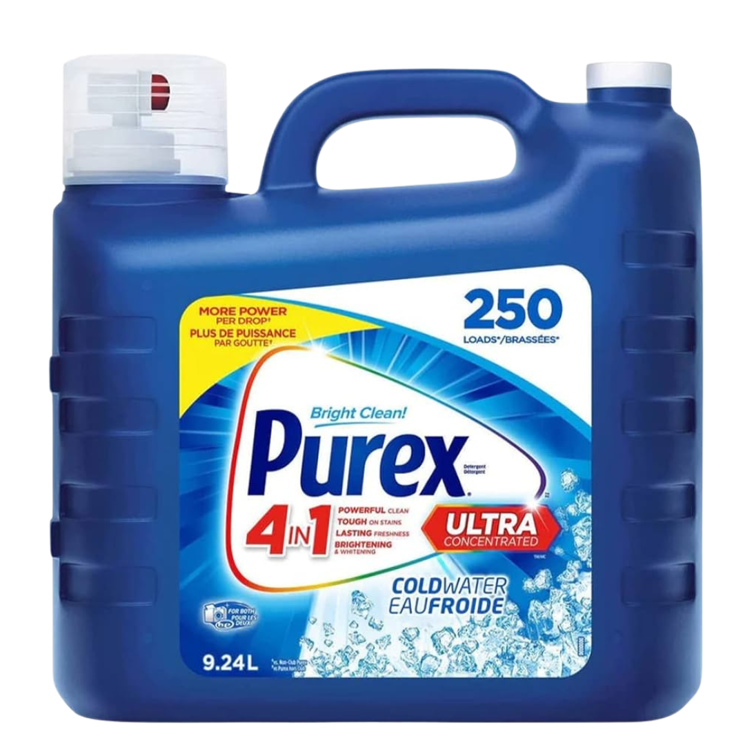 9.24L Purex Laundry Detergent for Cold Water
