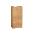 5 lb Capacity Brown Paper Retail Bags (500-Count) Sacs Frontenac