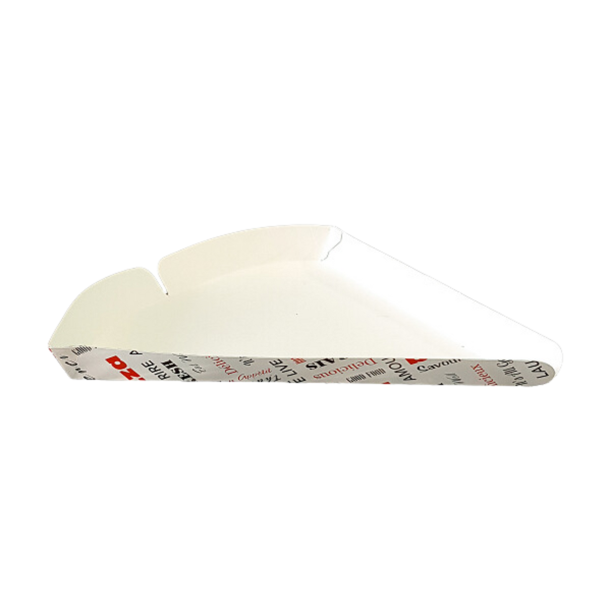 11" x 10" x 1" Plain Pizza Slice Tray - 500pcs