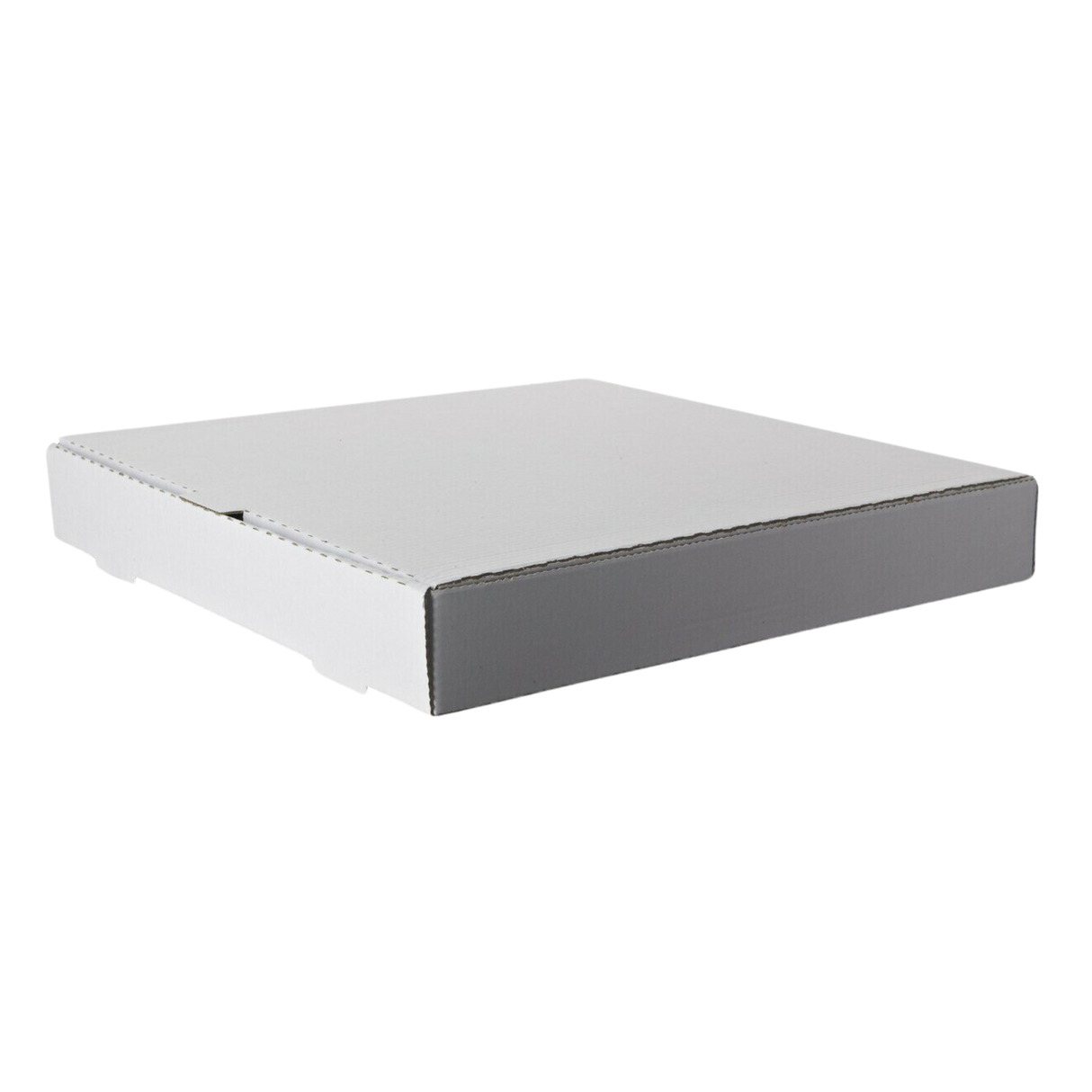 15" x 21" x 2" White B-Flute Pizza Boxes - 50pcs