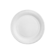 9-Inch White Uncoated Disposable Paper Plates (1200-Count Case) Mark's Choice
