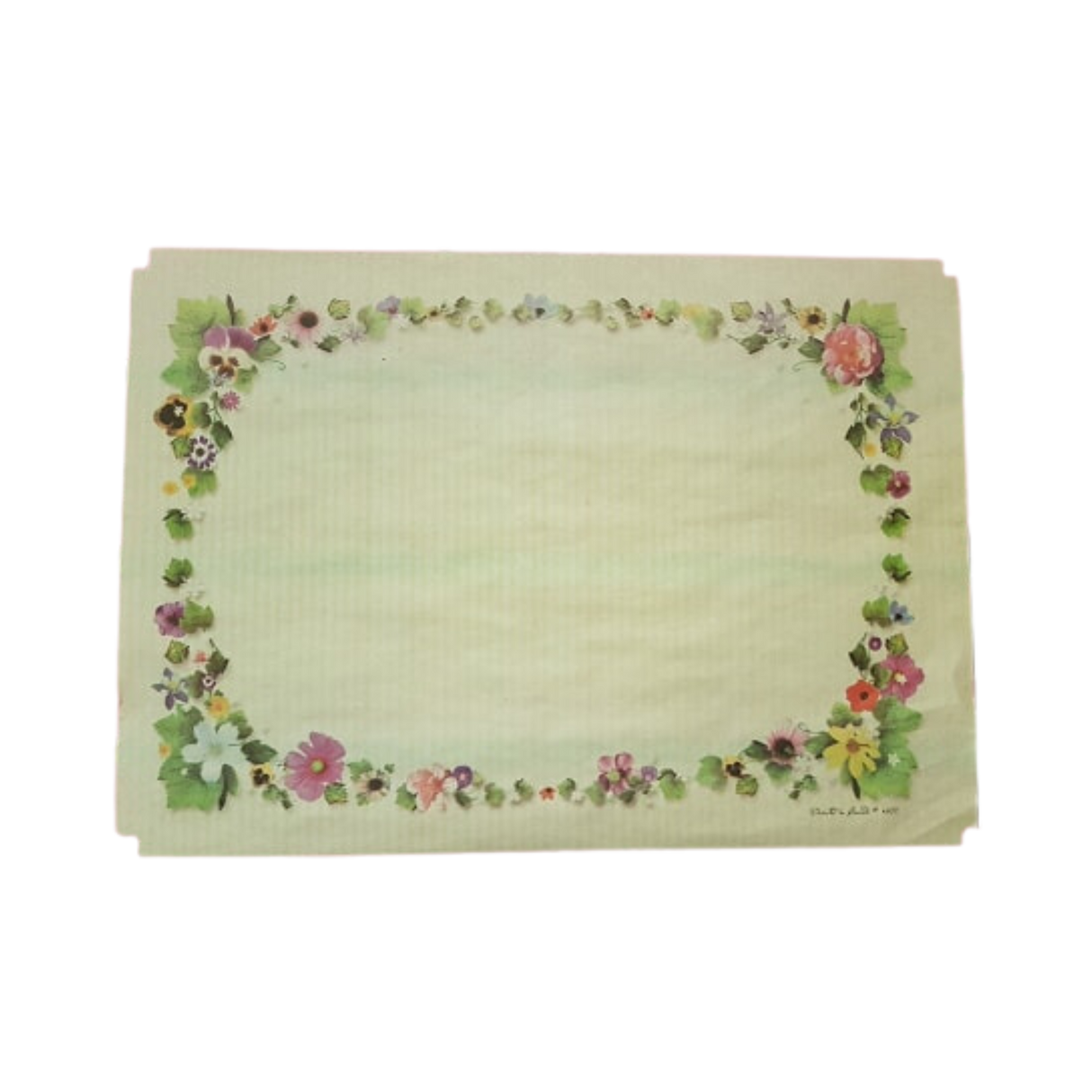 9.5"x13.5" Spring Time Placemat - 1000pcs