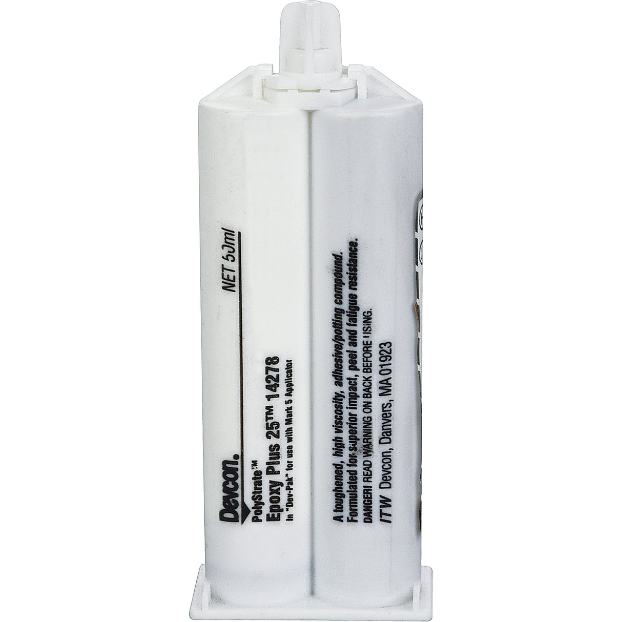 Epoxy Plus 25™, Two-Part, Dual Cartridge, 50 ml., Grey