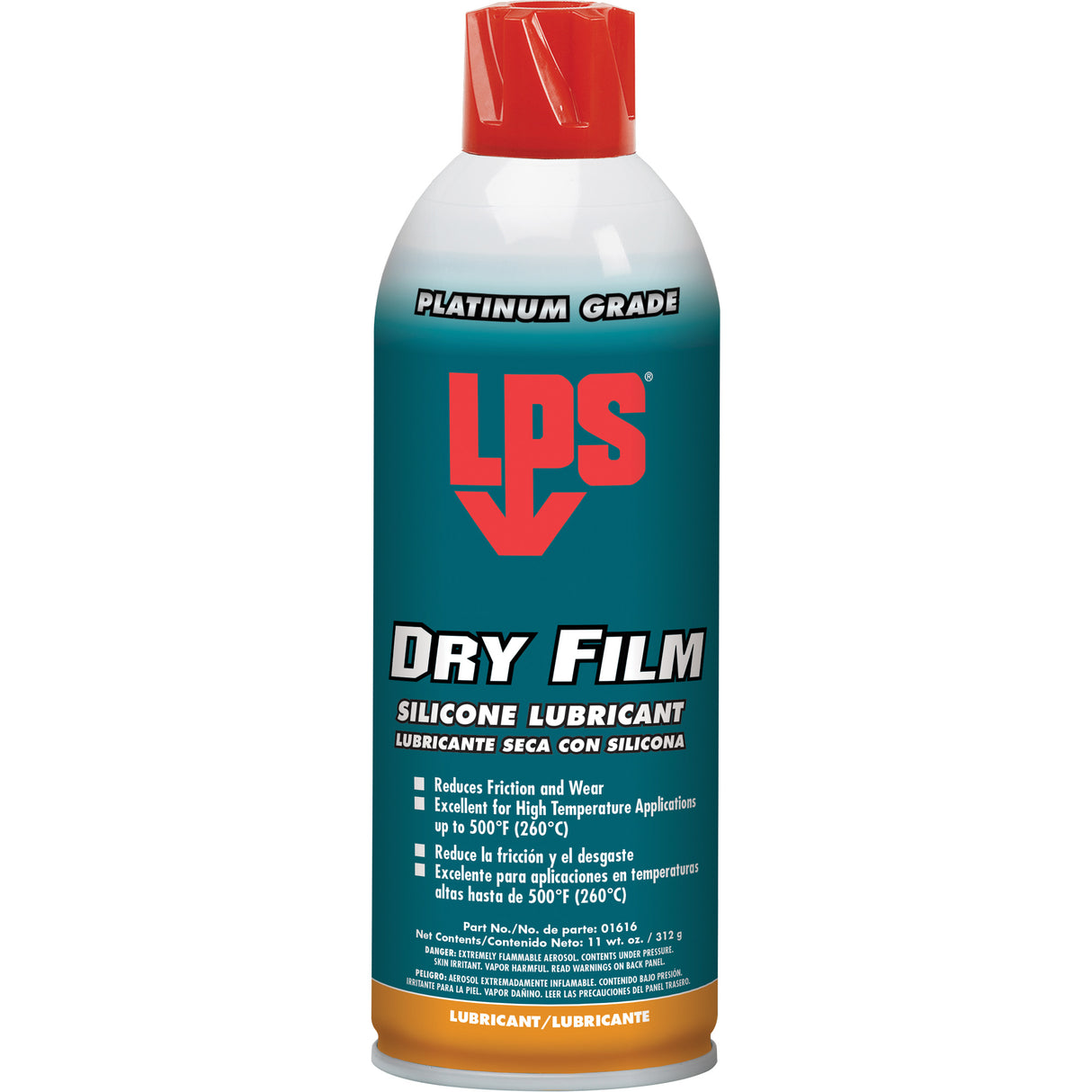 Dry Film Silicone Lubricant, Aerosol Can