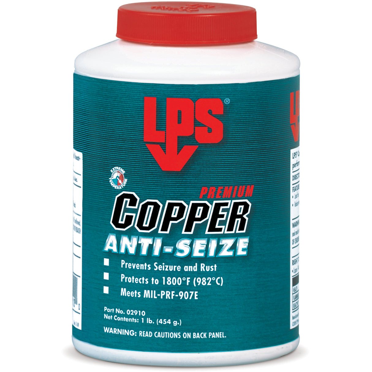 Copper Anti-Seize, 1/2 lbs., Bottle, 1800°F (982°C) Max Temp.