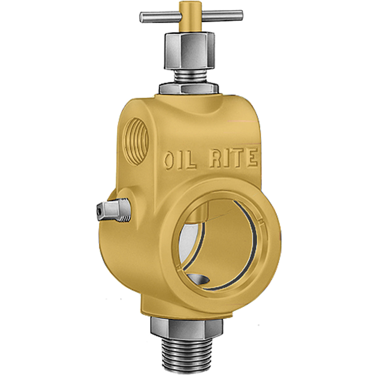 Oil-Rite™ Bulls-Eye Sight Feed Valve
