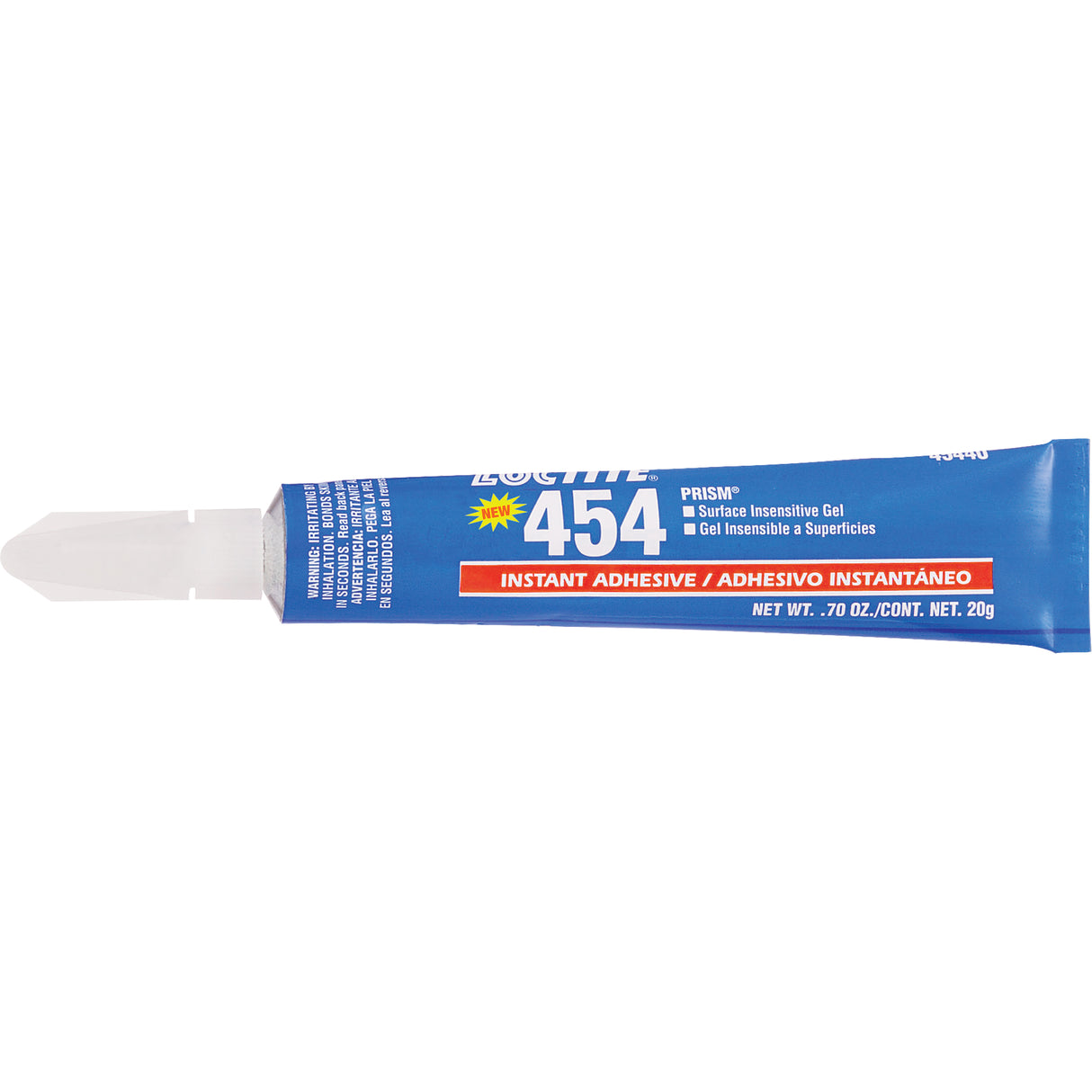 Prism™ 454 Instant Adhesive Gel, Clear, Tube, 20 g