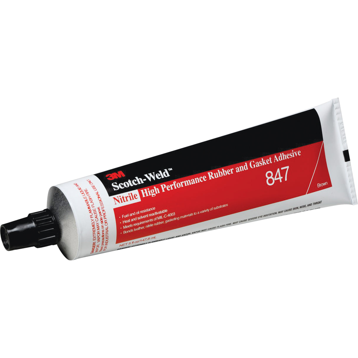 Rubber & Gasket Sealant, Tube, Brown