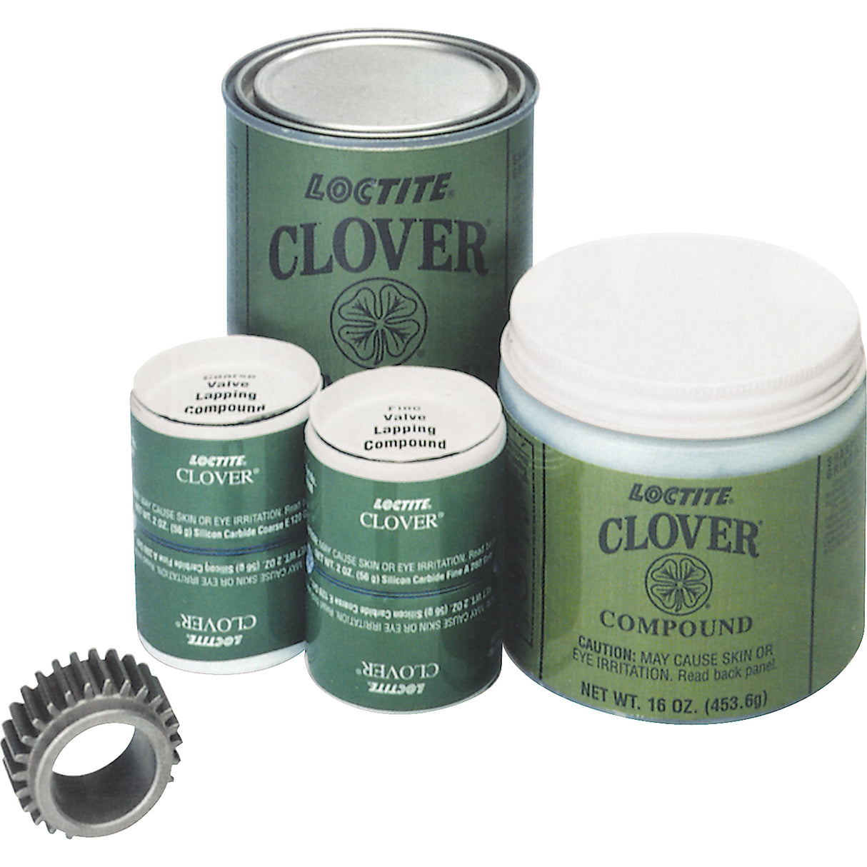 Clover™ Silicon Carbide Grease Mix, 600 Grit, Silicon Carbide, 1 lb.